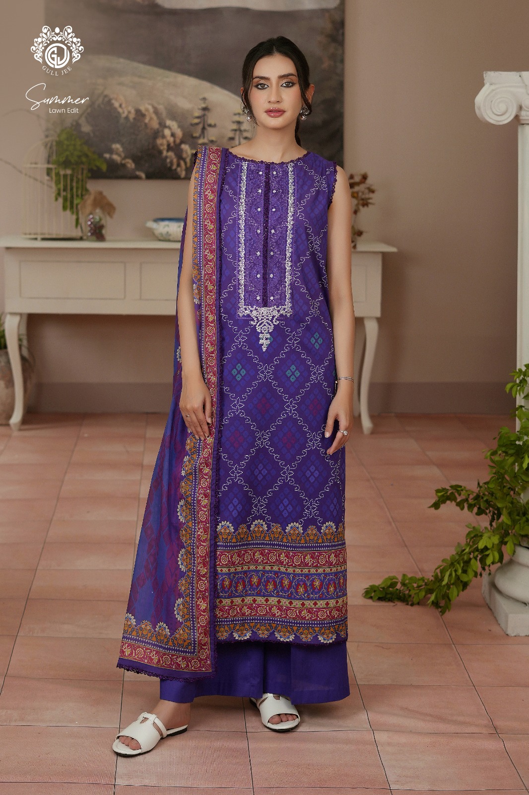 💯 Original Rang Pasand by Gull Jee Lawn 3pc