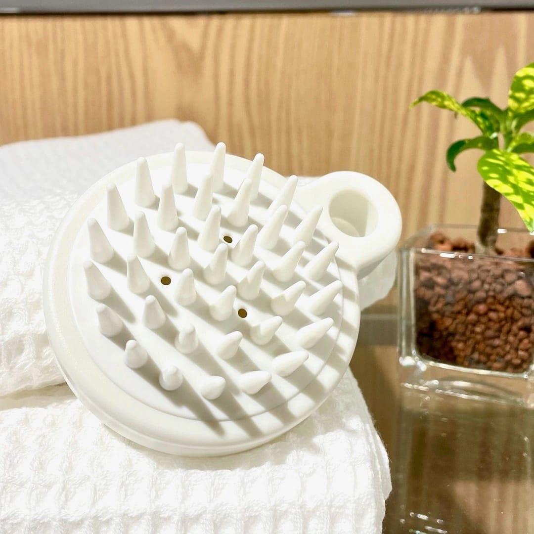 Sililcone hair wash scruber