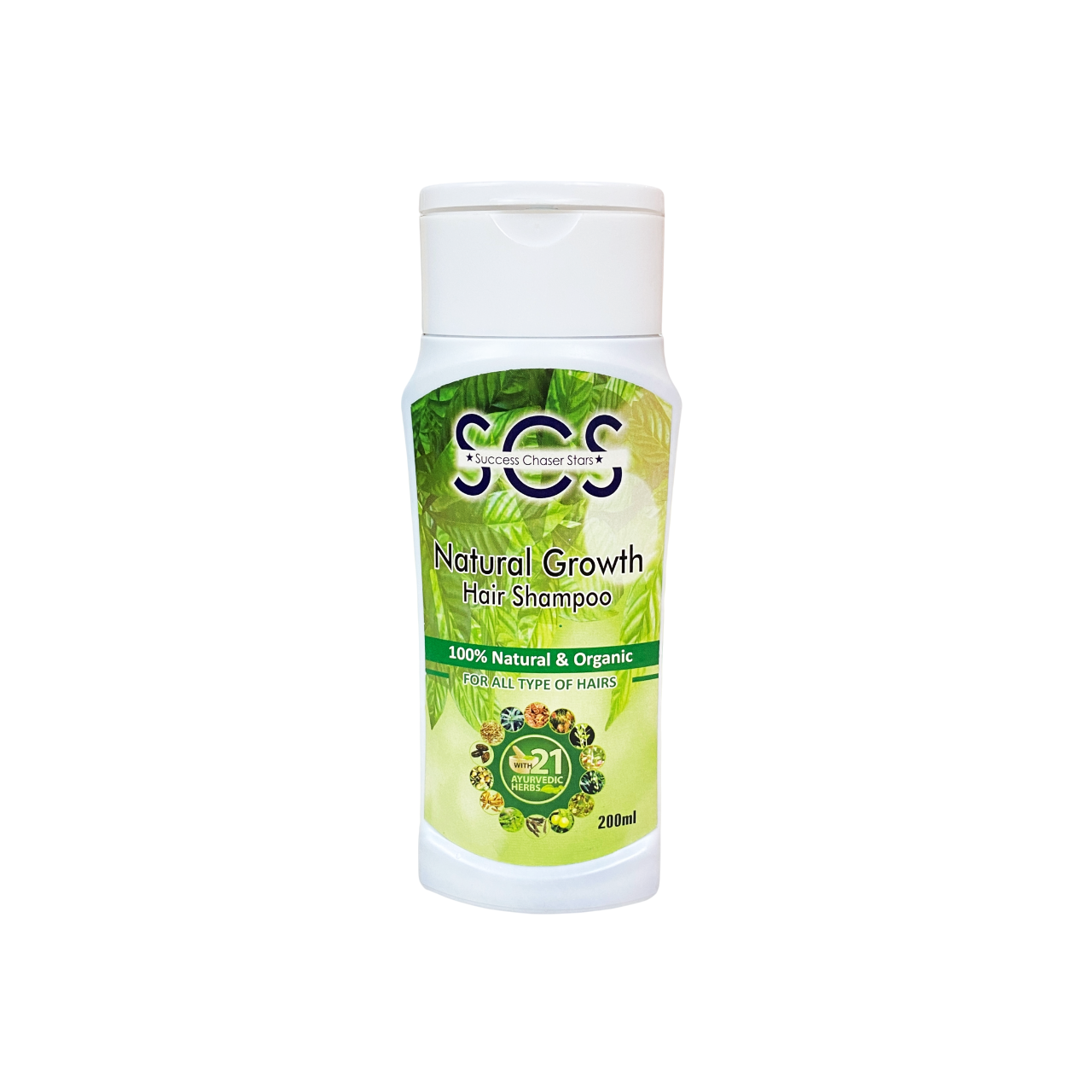 Natural hair growth shampoo