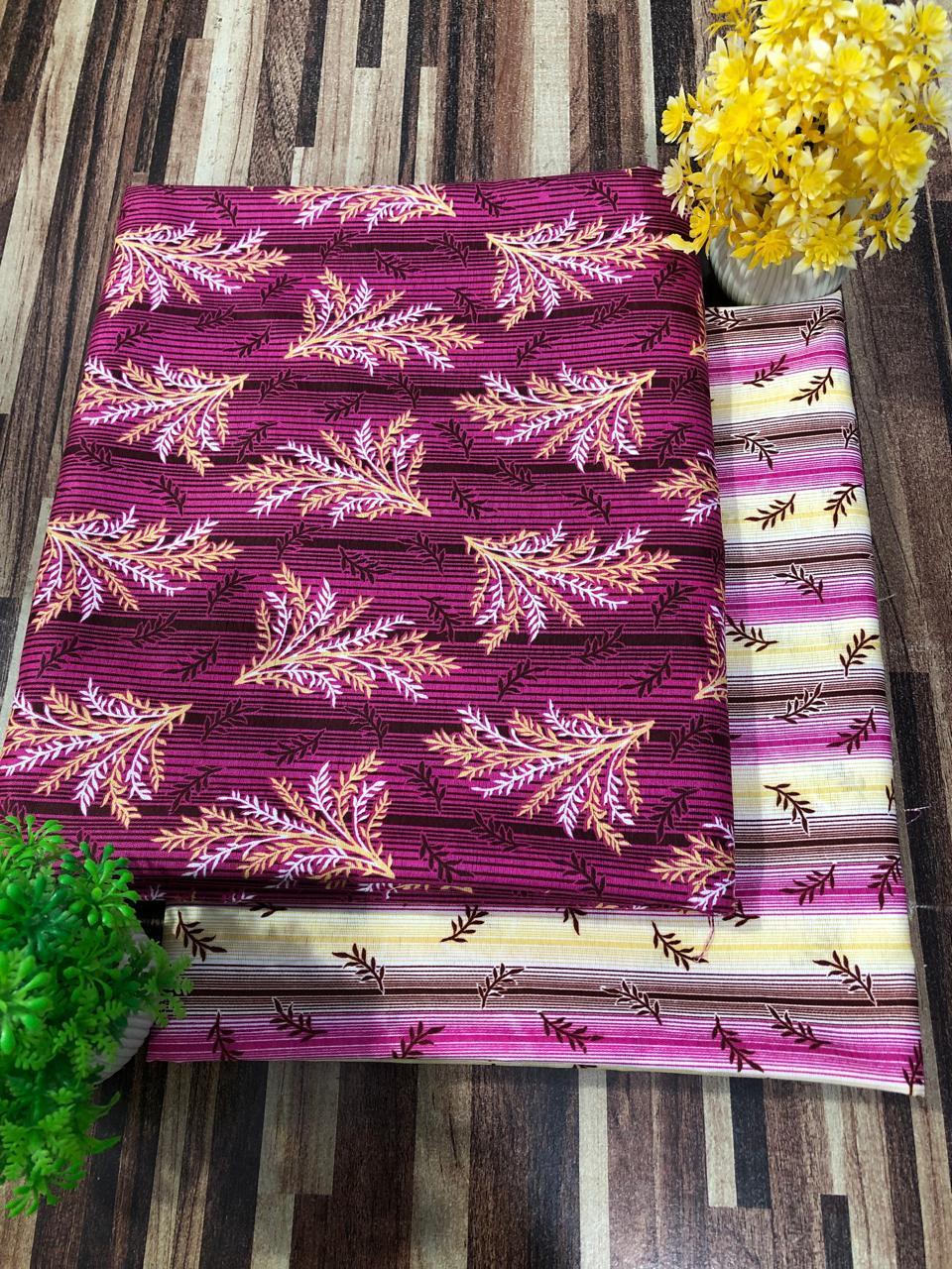 2 pcs Unstitched tivera Lawn