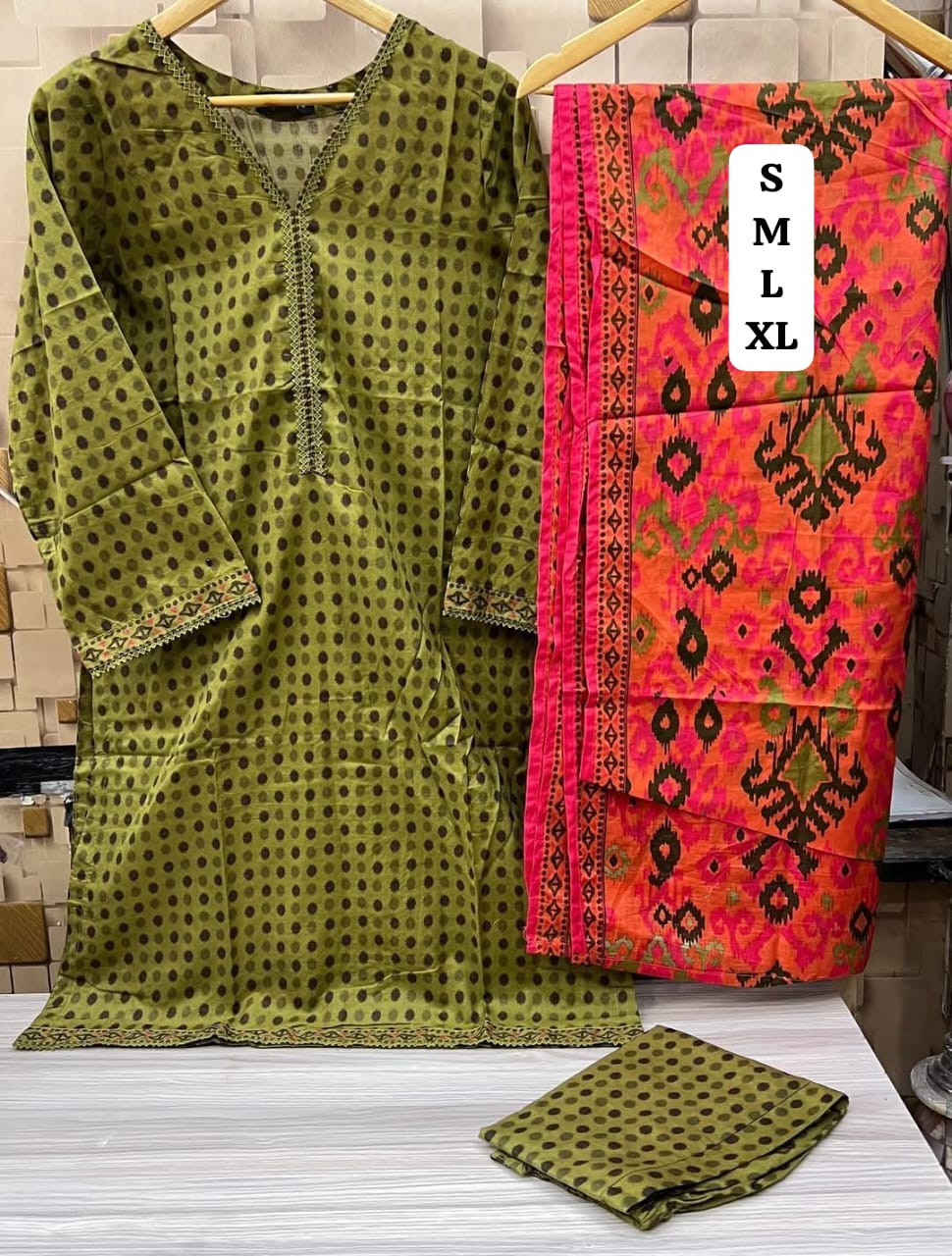 Bin Saeed Lawn 3pc Stitch