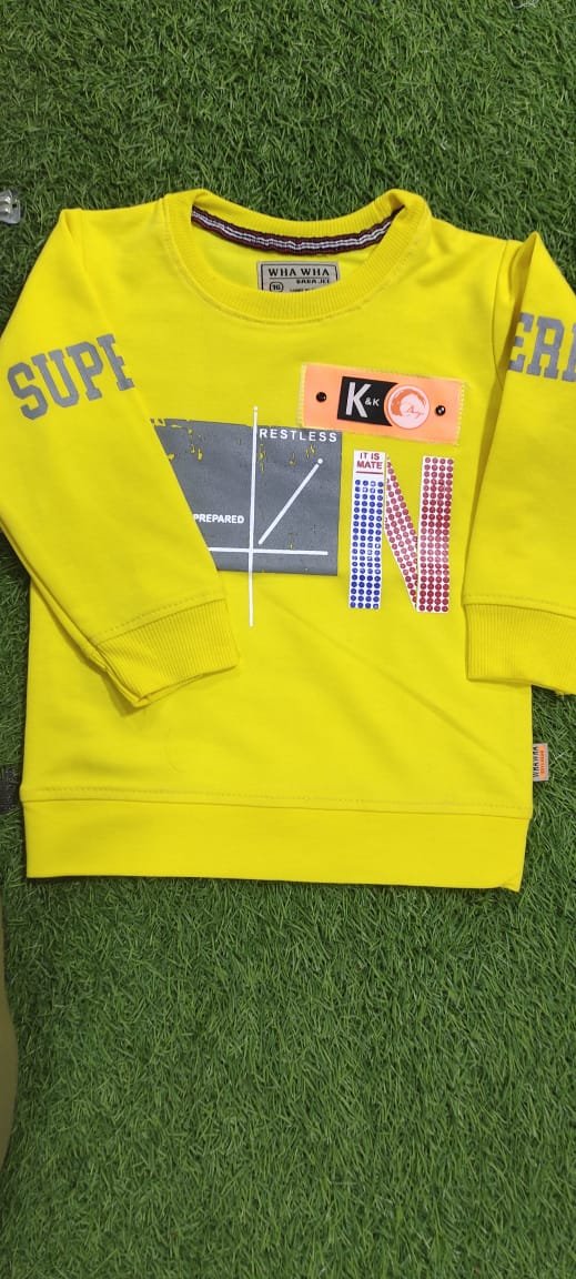 Branded High Quality China Import Sweat Shirts For Baby Boy