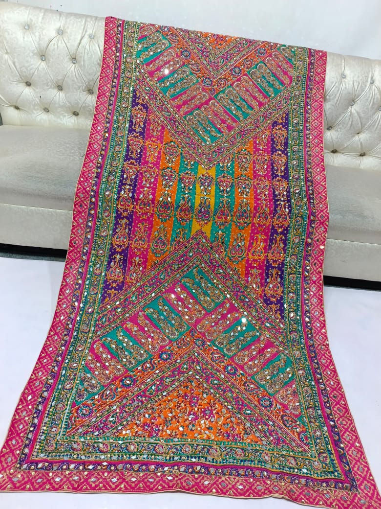 Indian Kattan Silk Shawls