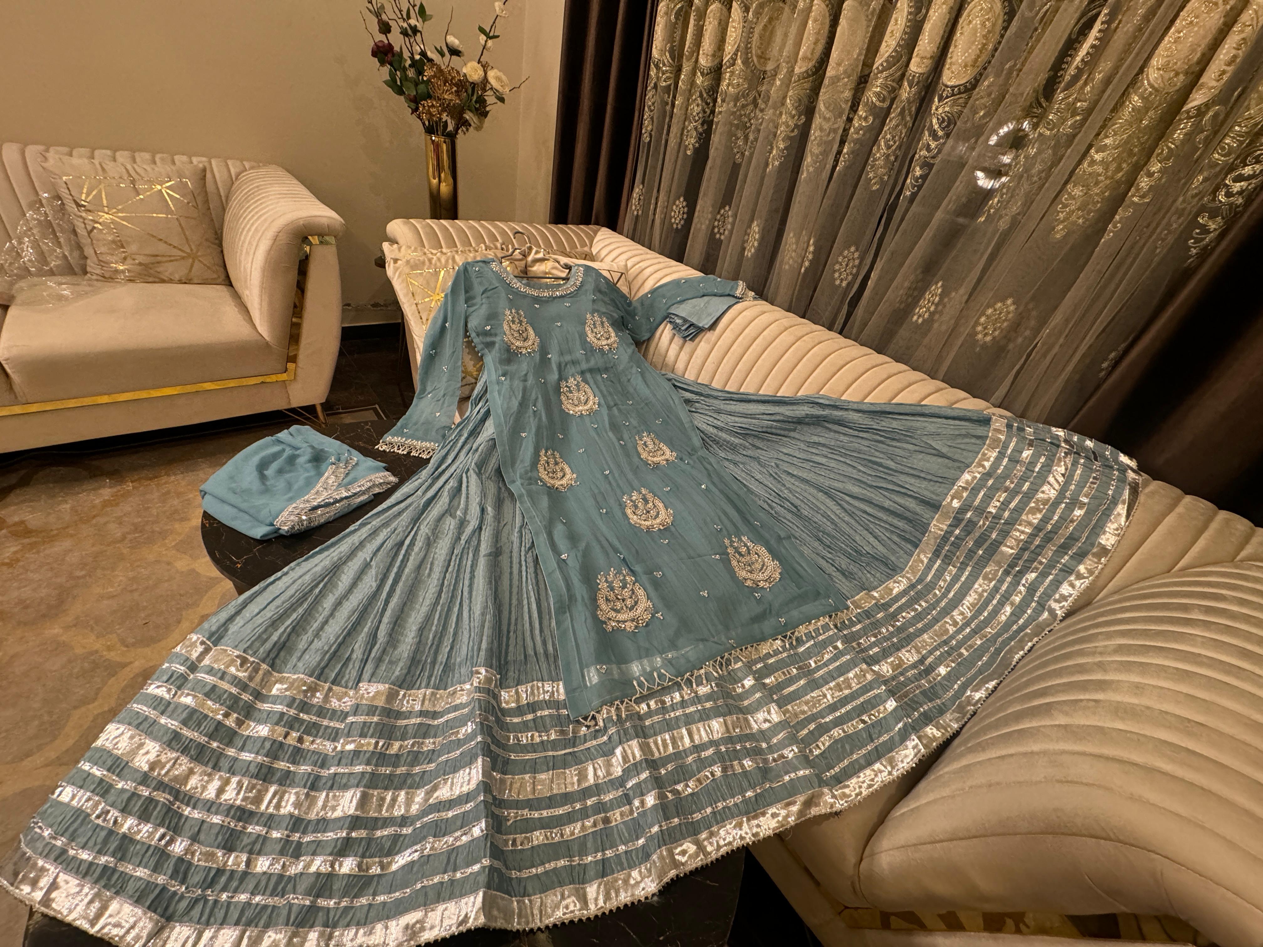 Luxurious Chiffon Maxi 4pc