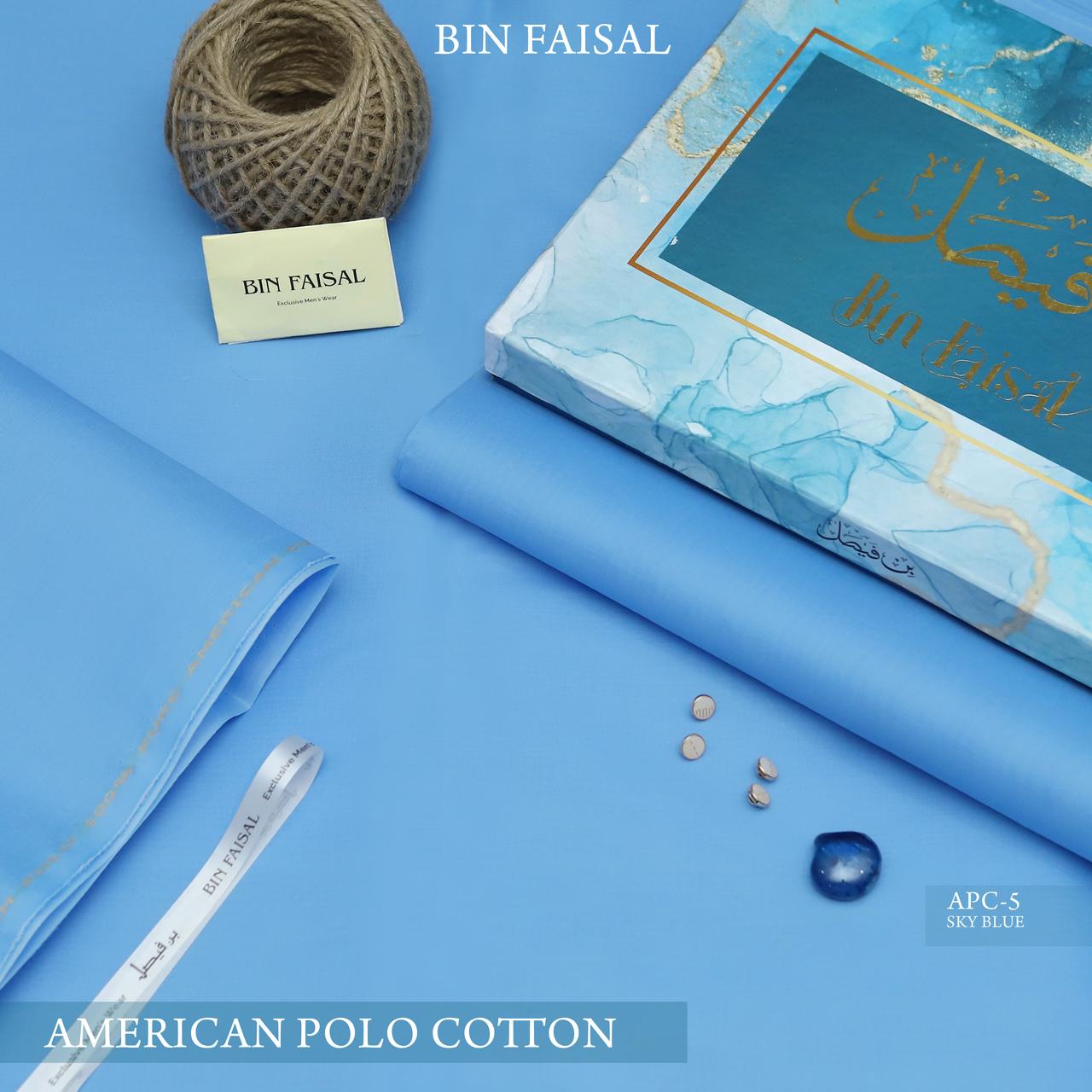 Bin Faisal Polo Cotton Gents