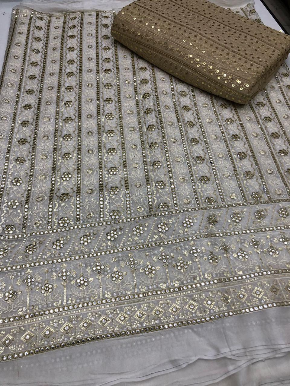 Foil Work PK Pure Chiffon 3pc