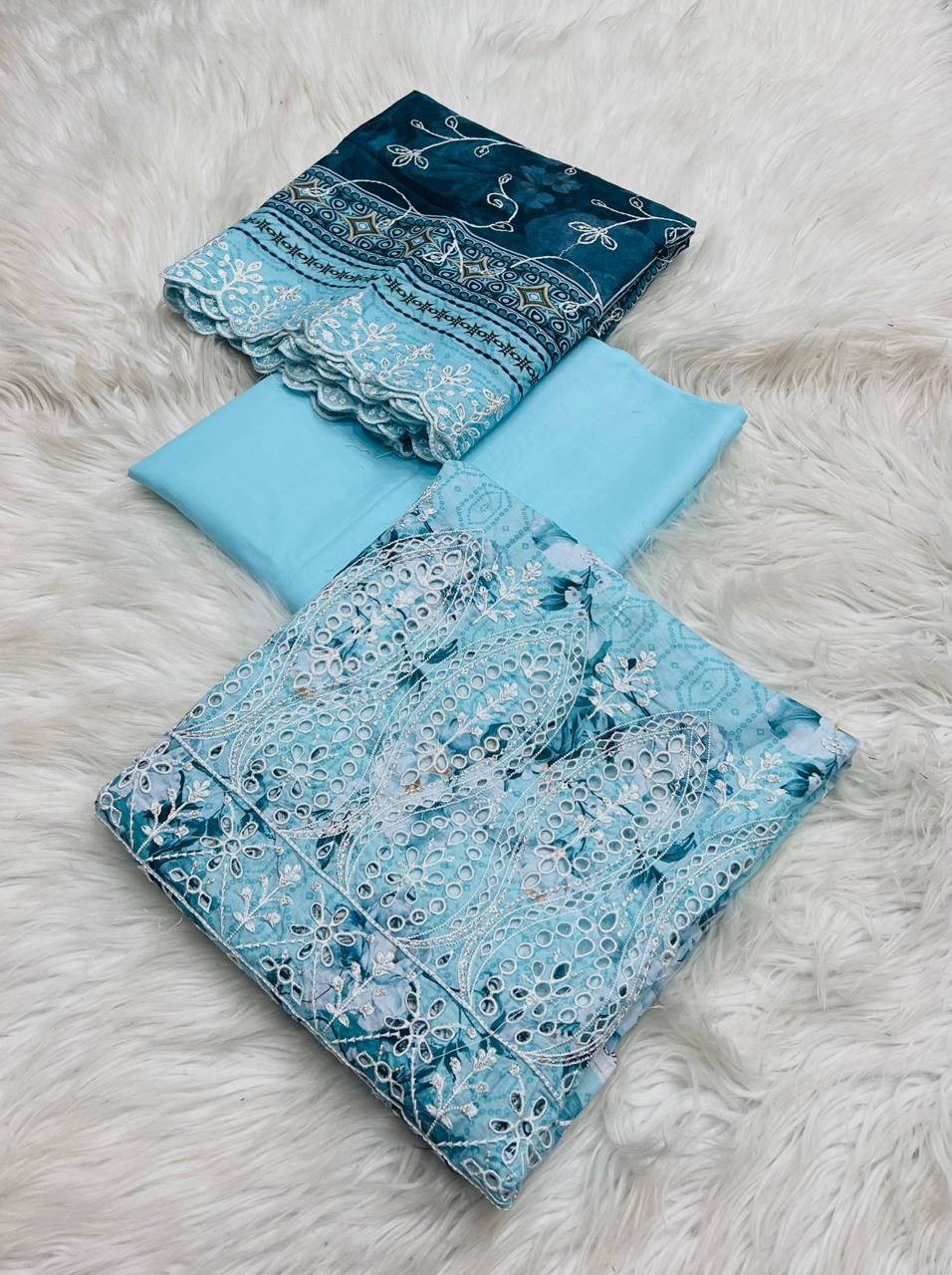 💯 Original Riwayat Cutwork 3pc Lawn