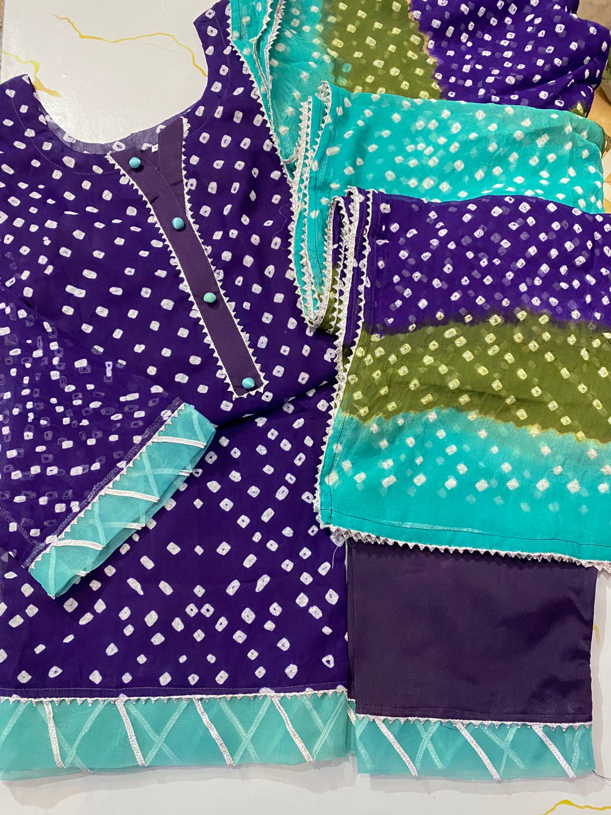 💯 Original Chunri Stitch Collection 3pc