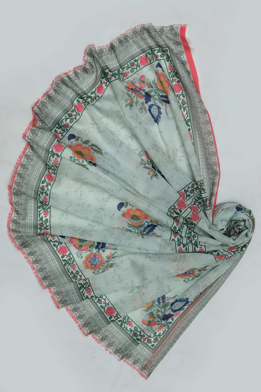 Lawn Embroidered 3pc Replica 9
