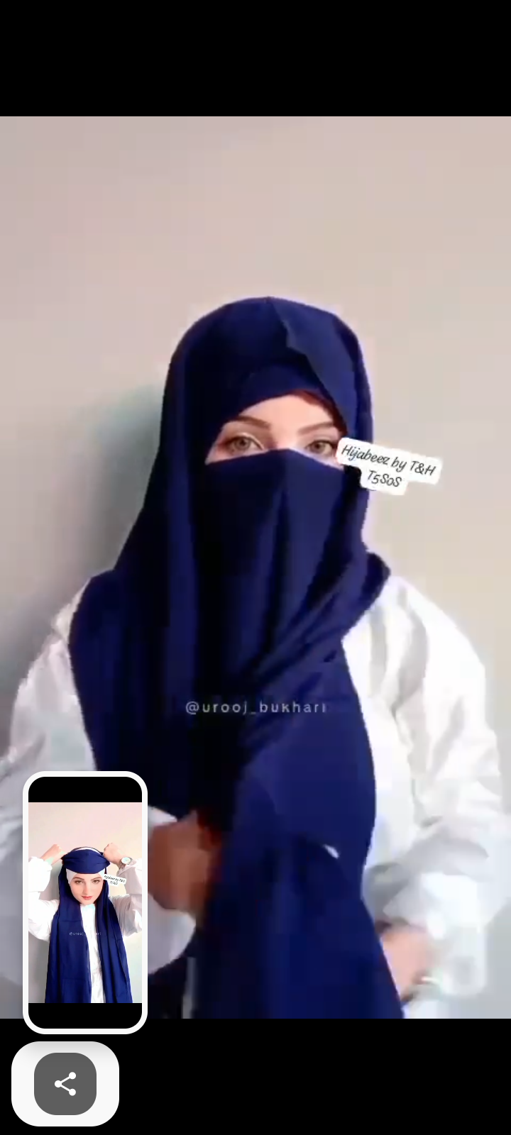STaller cap with hijab