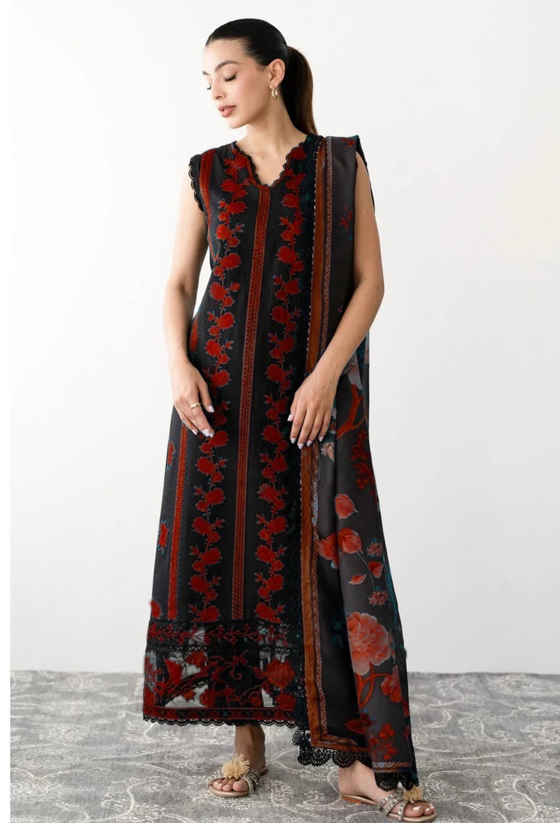 Maria B Lawn Replica 3pc 3