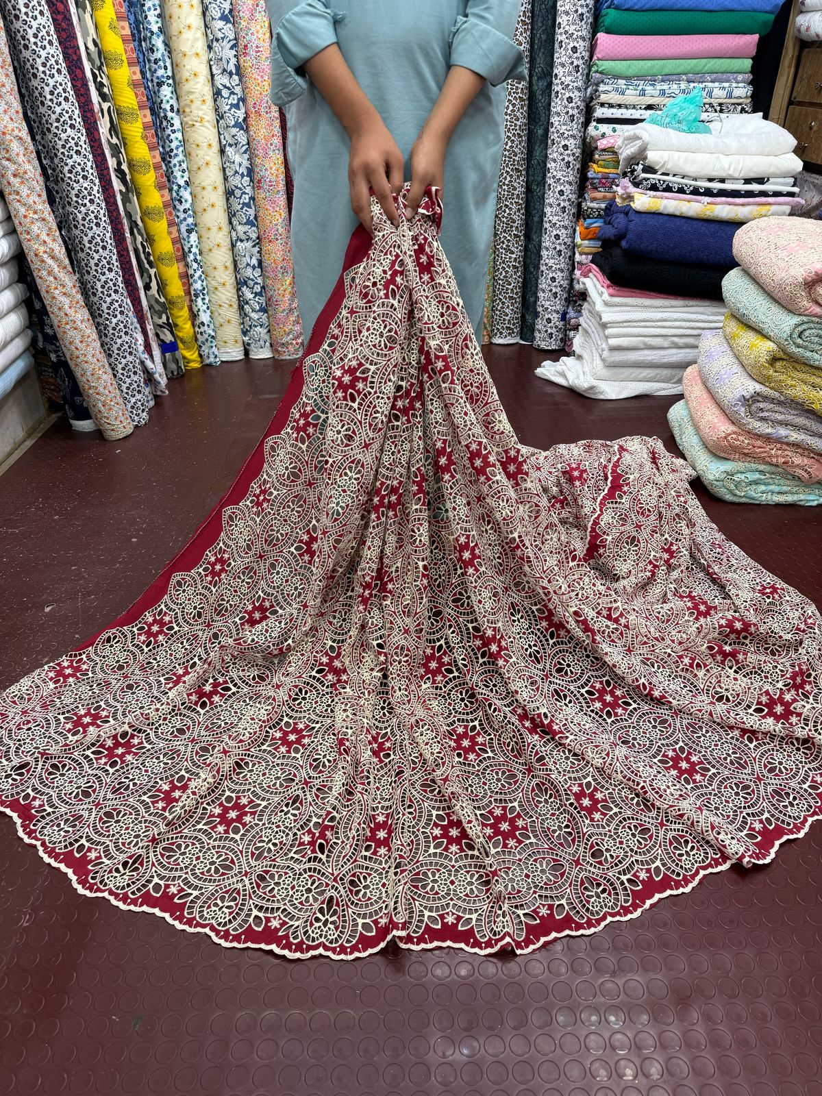 Chikan Kari Cutwork Shirts