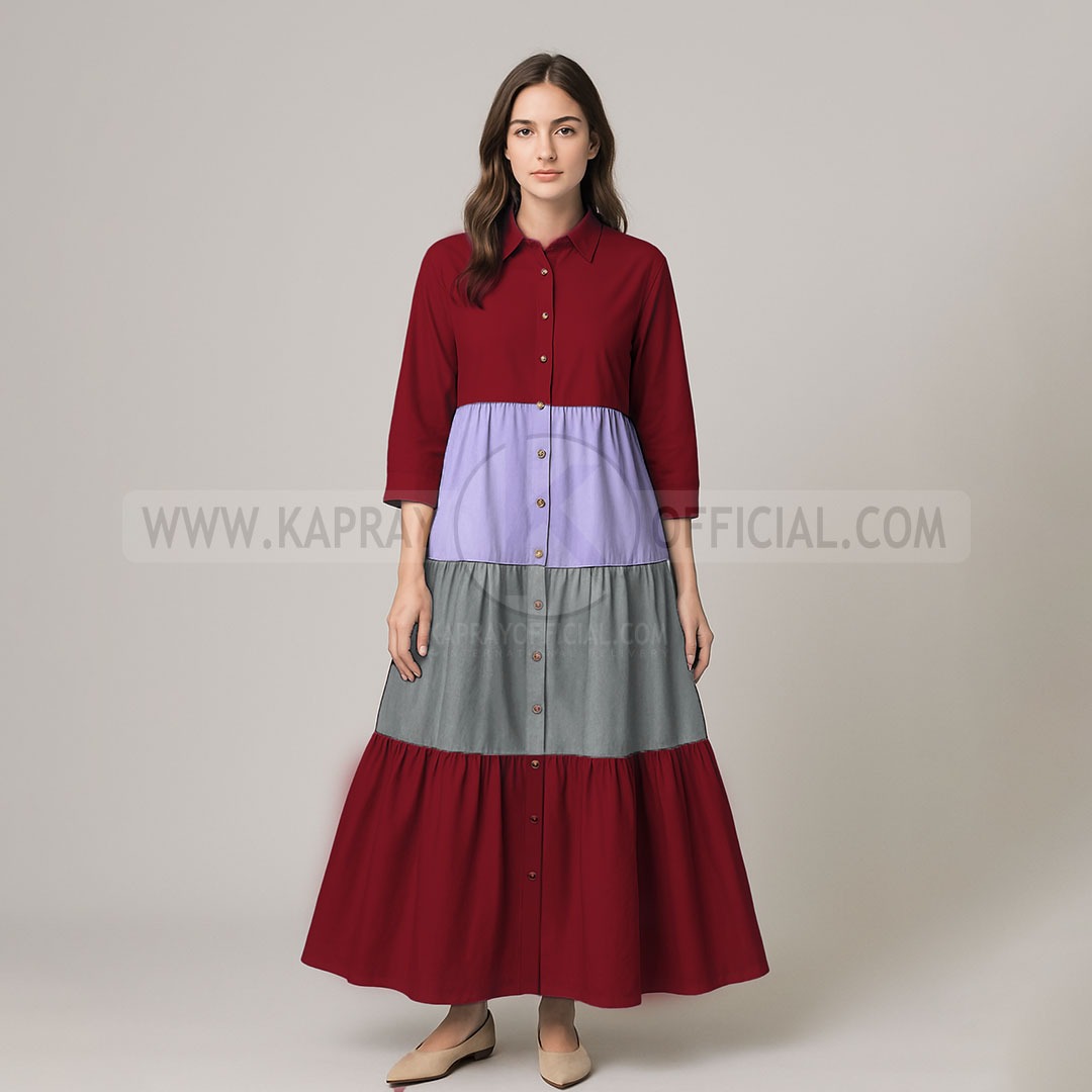 Georgette Fabric Maxi 1pc