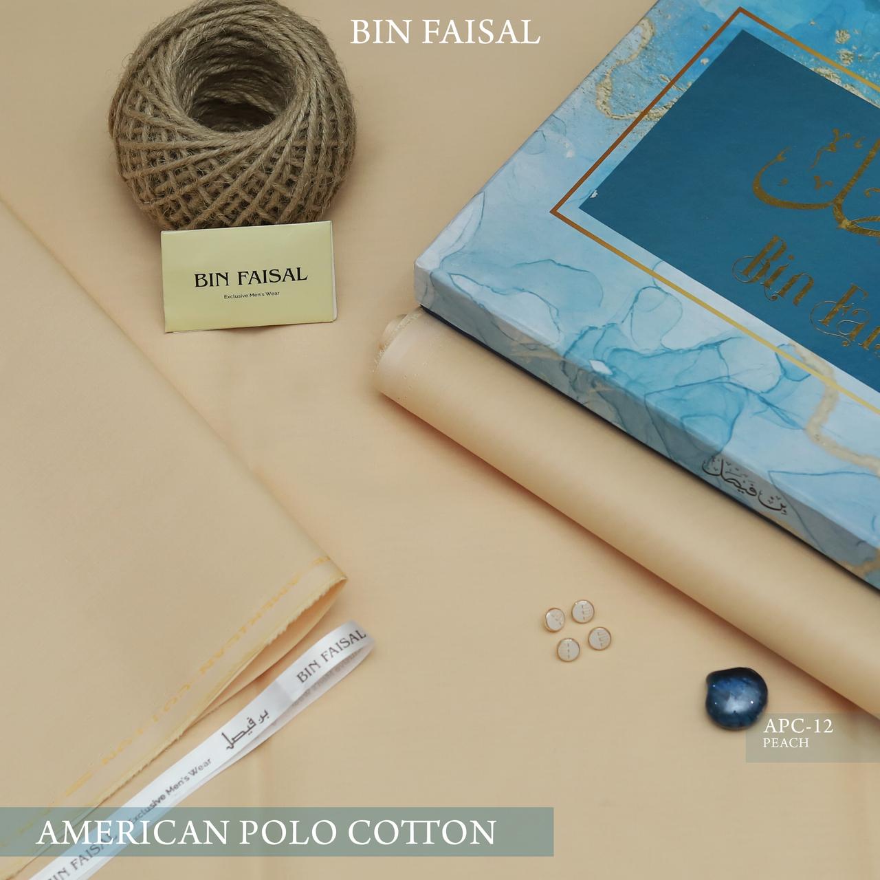 Bin Faisal Polo Cotton Gents