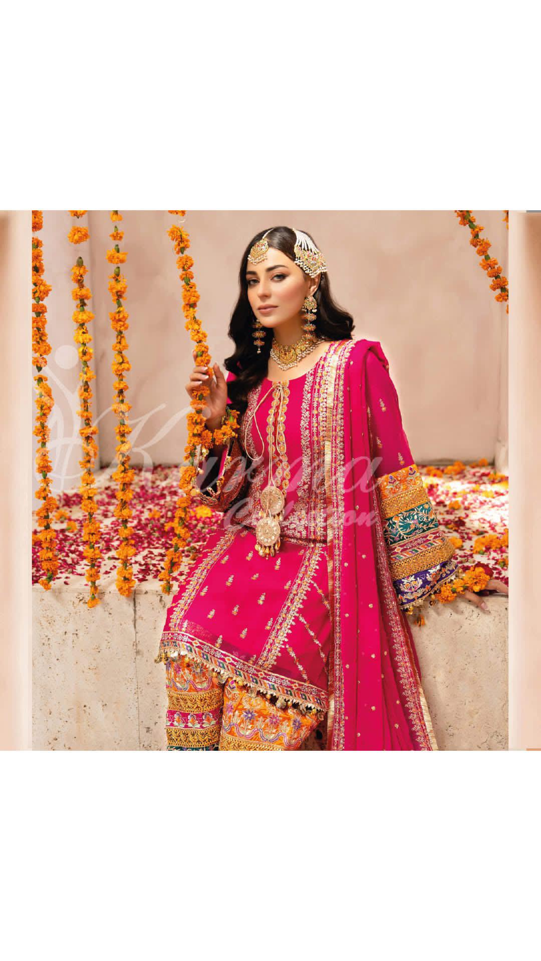 Wedding Collection Chiffon 3pc Stitch