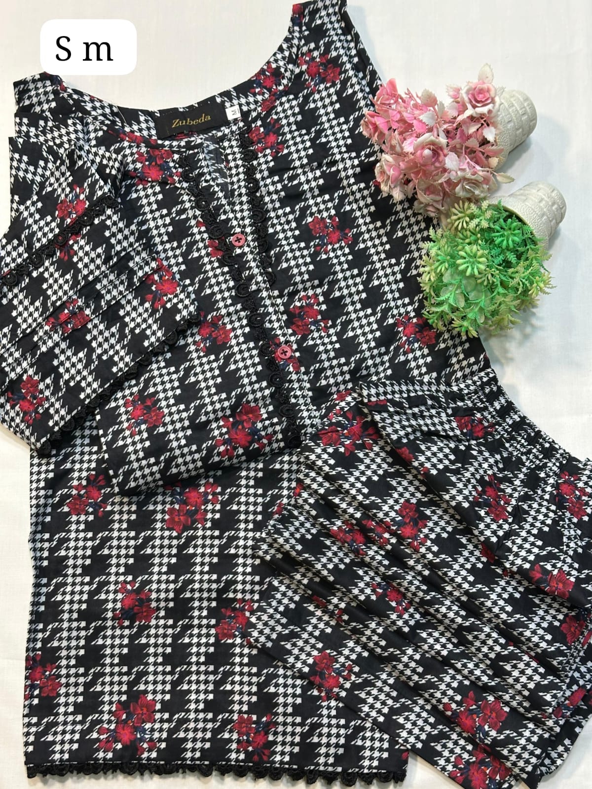 M Prints by Zubeda 2pc Stitch Lawn