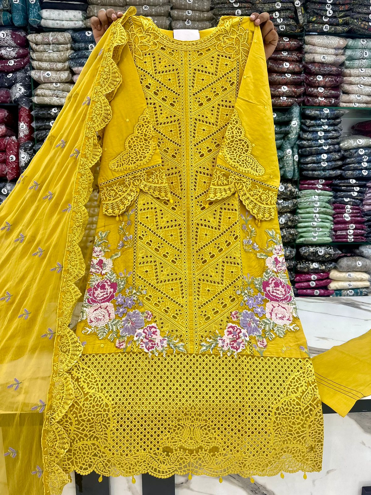Eid Luxury Cotton Stitch Collection 3pc 2