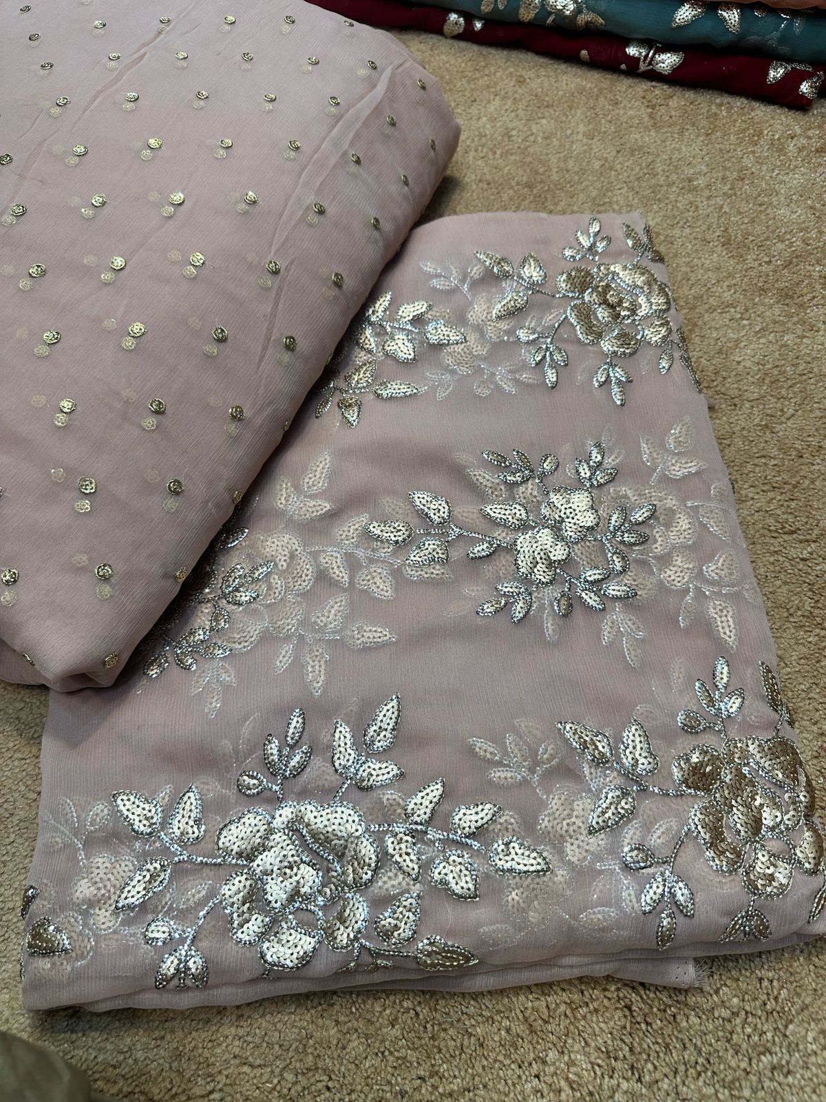 Chiffon Fancy 3pc Dress 👗
