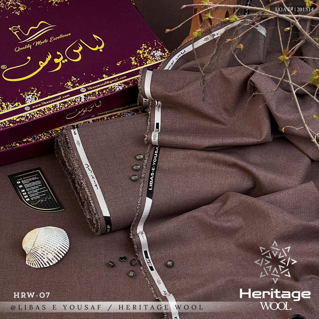 Brand Name *LIBAS-E-YOUSAF (MEN)* *HERITAGE WOOL*