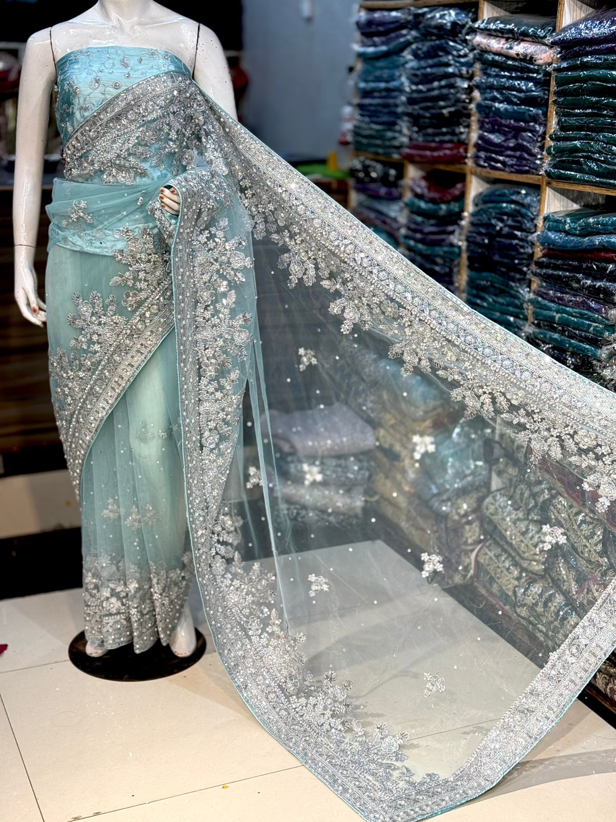 Cake Time Net Saree Collection 💞 Unstitch