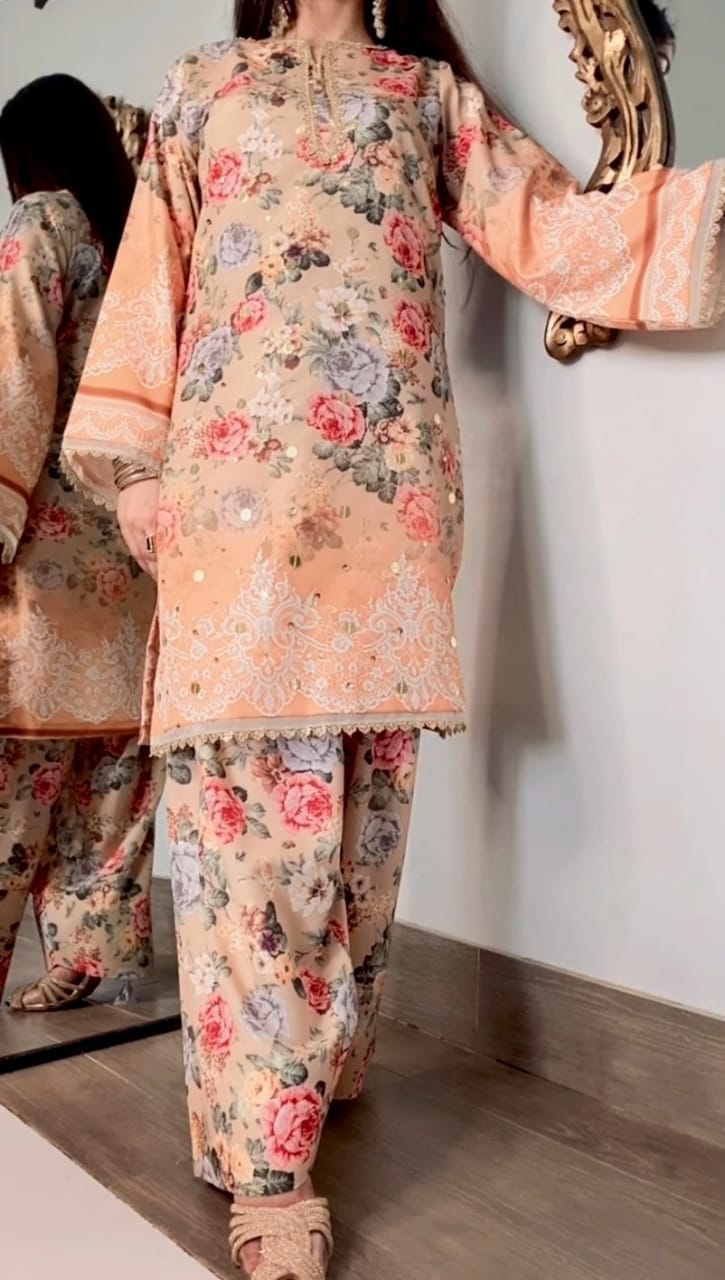 💯 Original Rang De Luxury Stitch 3pc Dress 👗