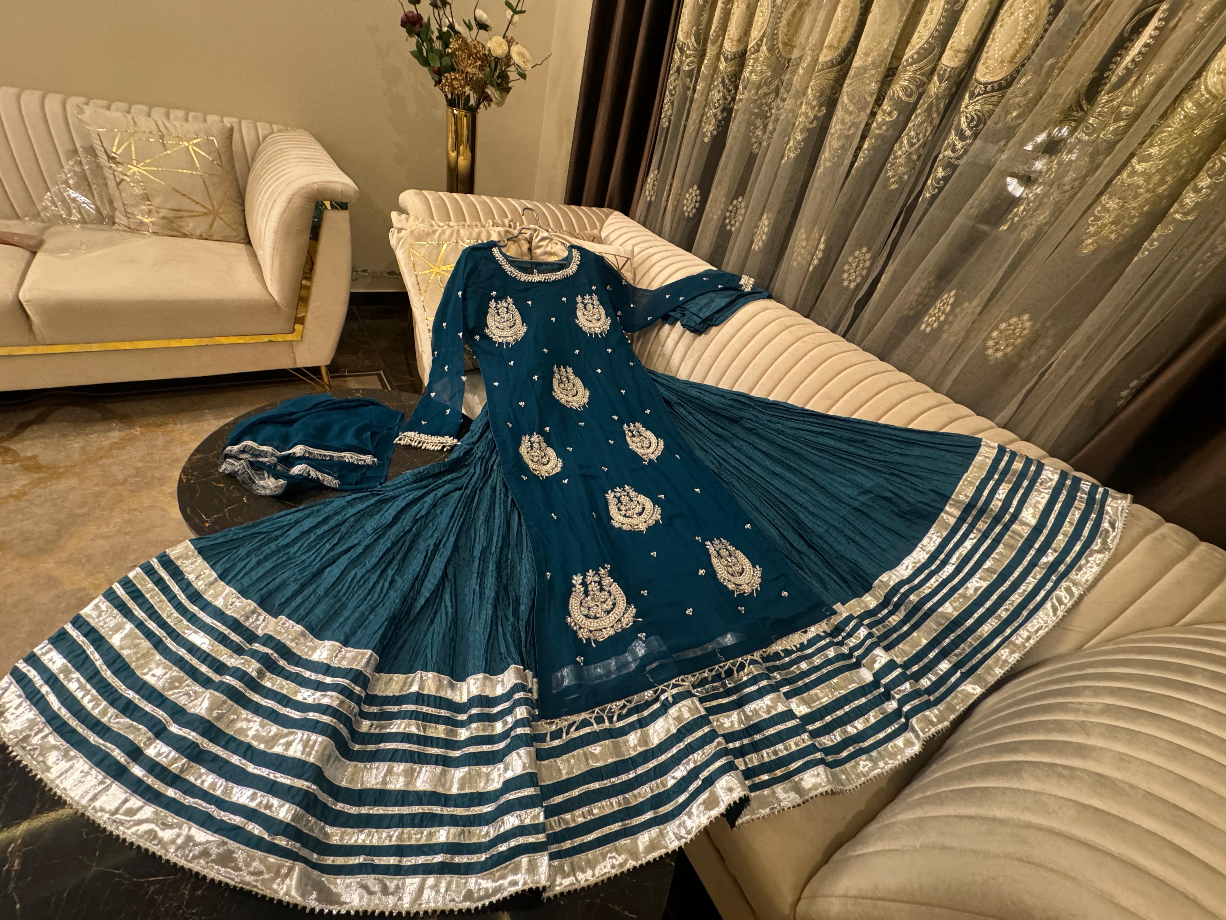 Luxurious Chiffon Maxi 4pc