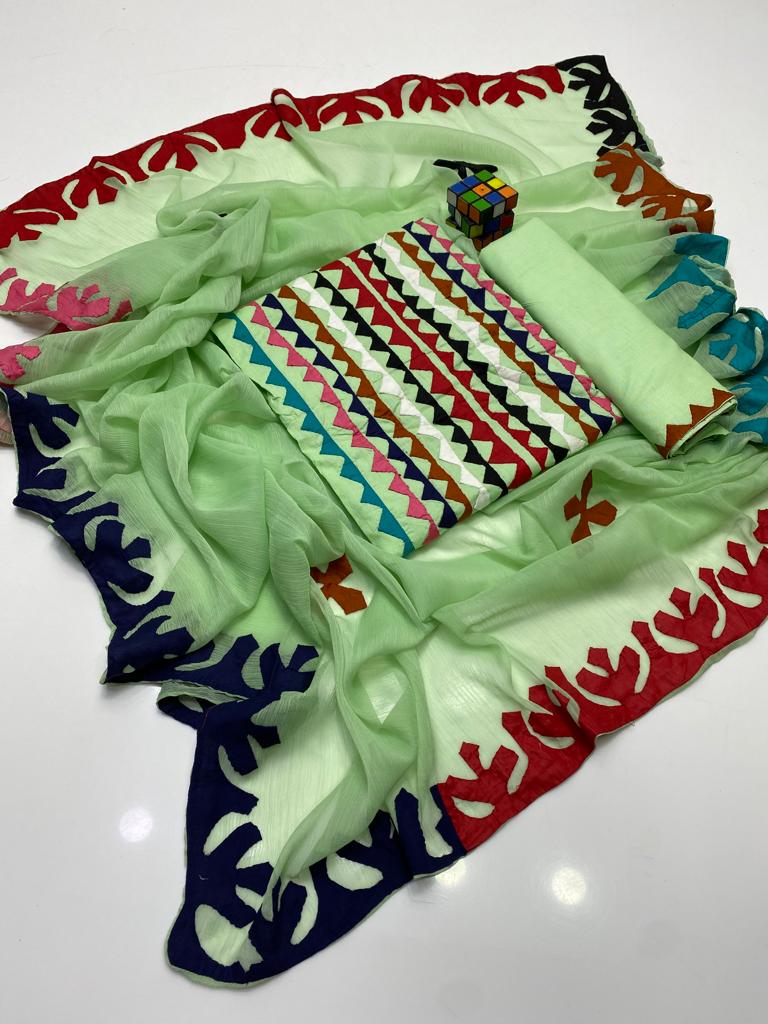 Applique work
