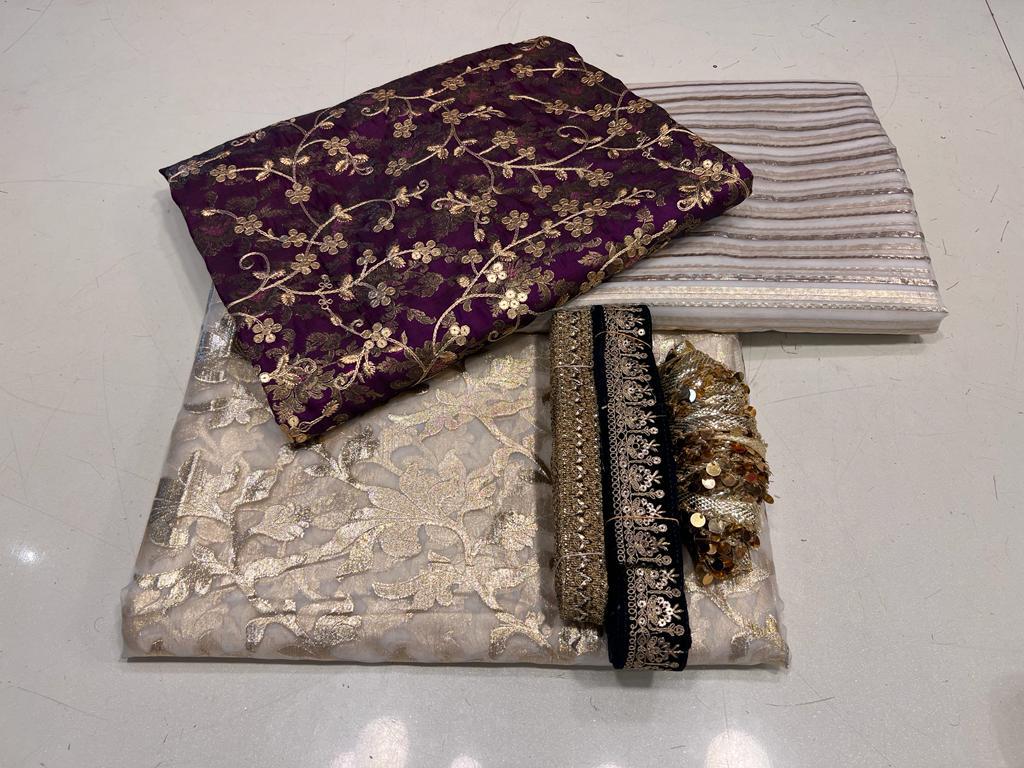 Luxury Unstitch Gharara Collection 💞