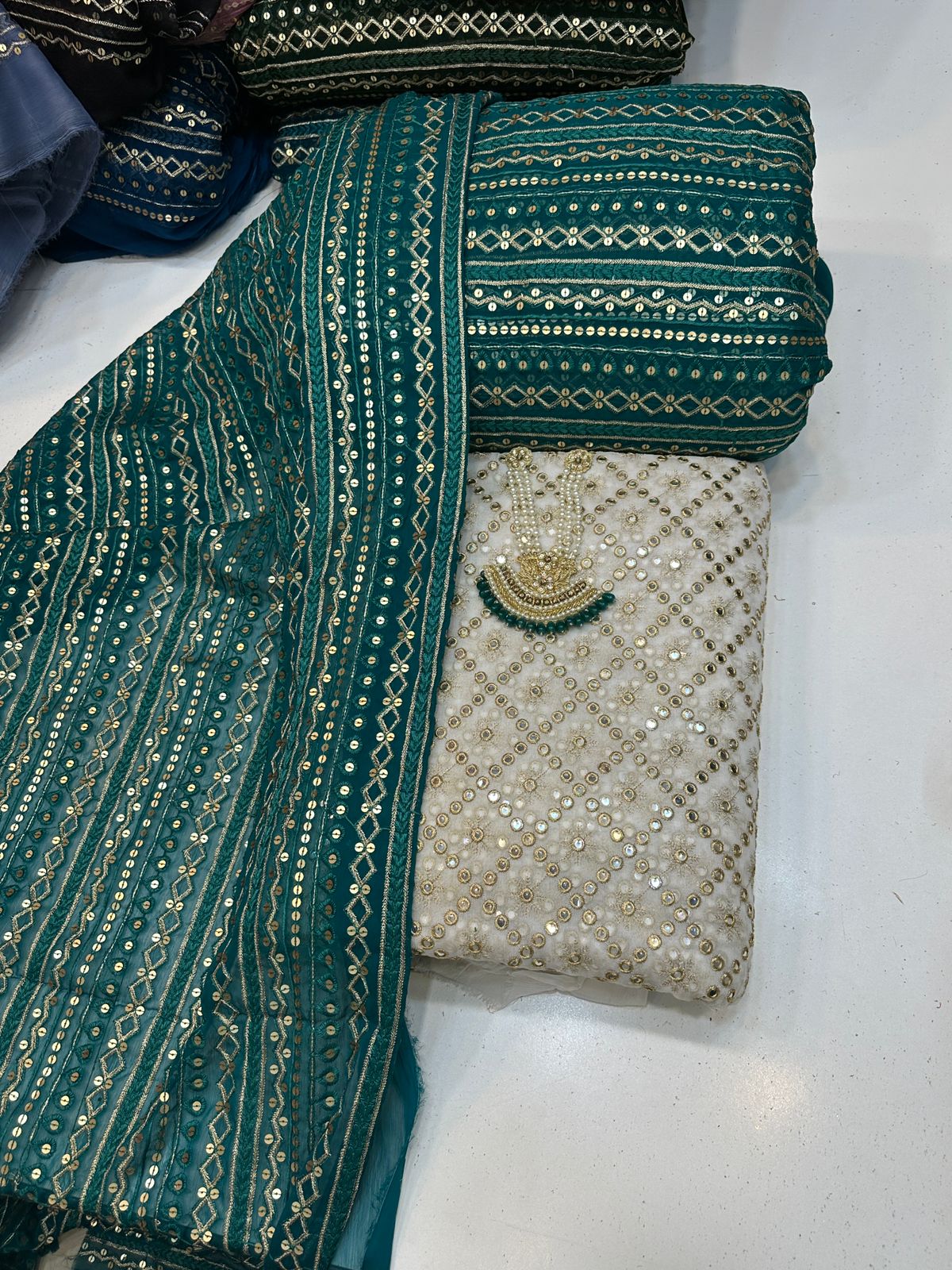 9MM Chiffon 3pc Unstitch 💞