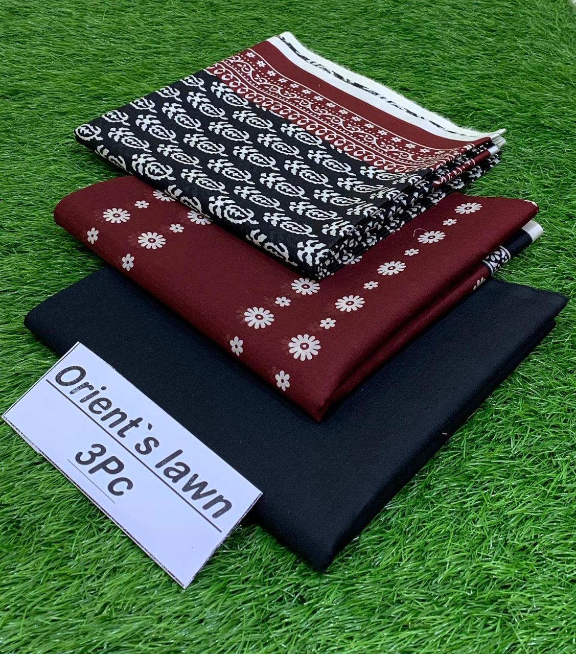 💯 Orient Lawn 3pc 1