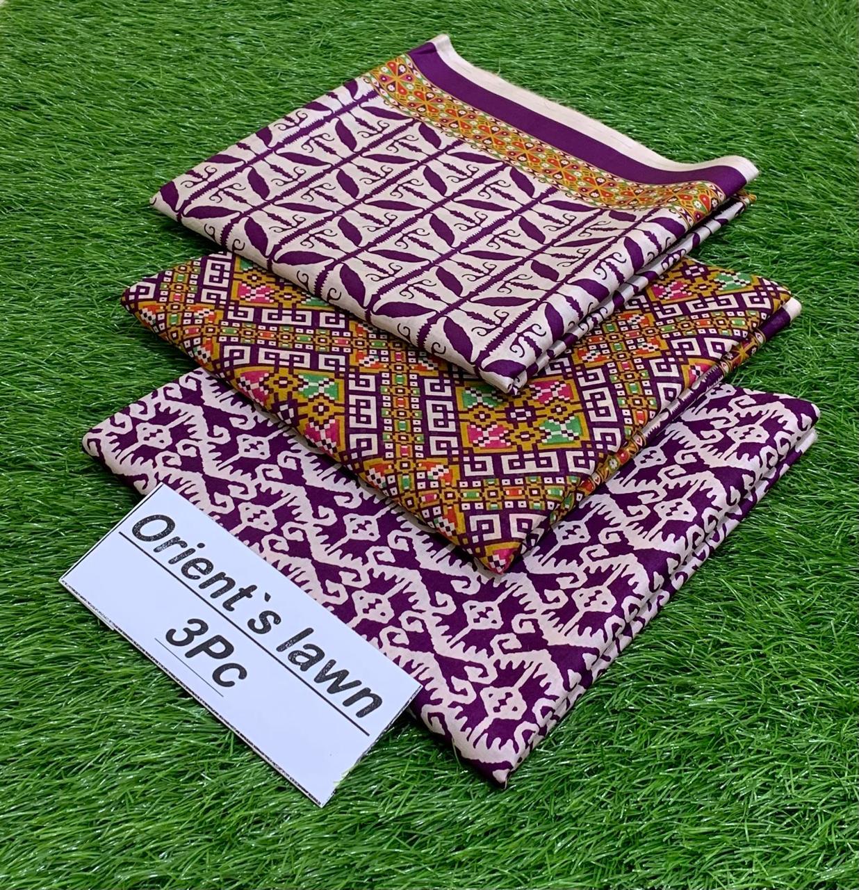 💯 Orient Lawn 3pc