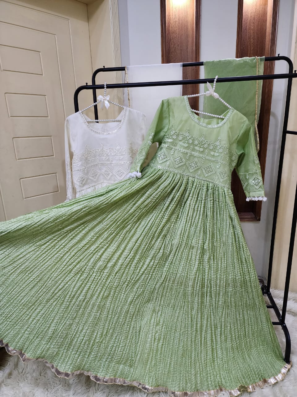 Silk Crush Frock