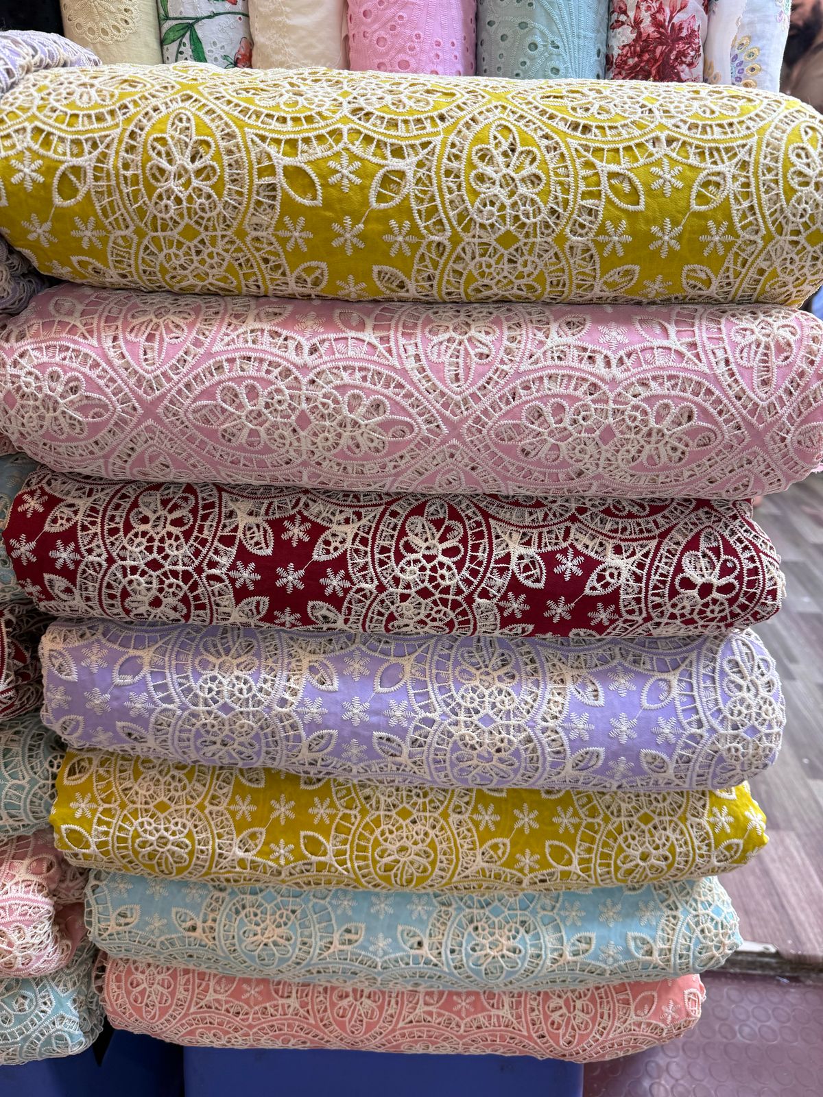Chikan Kari Cutwork Shirts