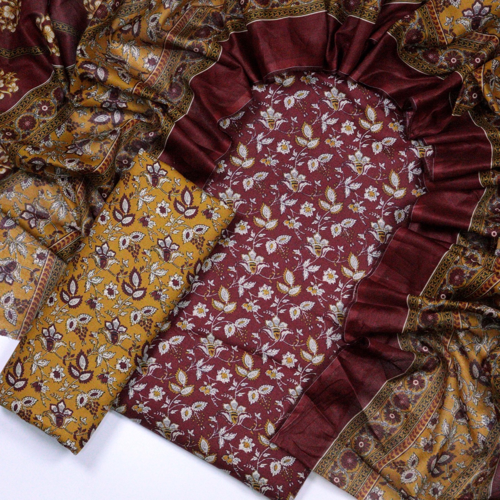 Bin Saeed 3pc Printed Lawn Unstitch 💞