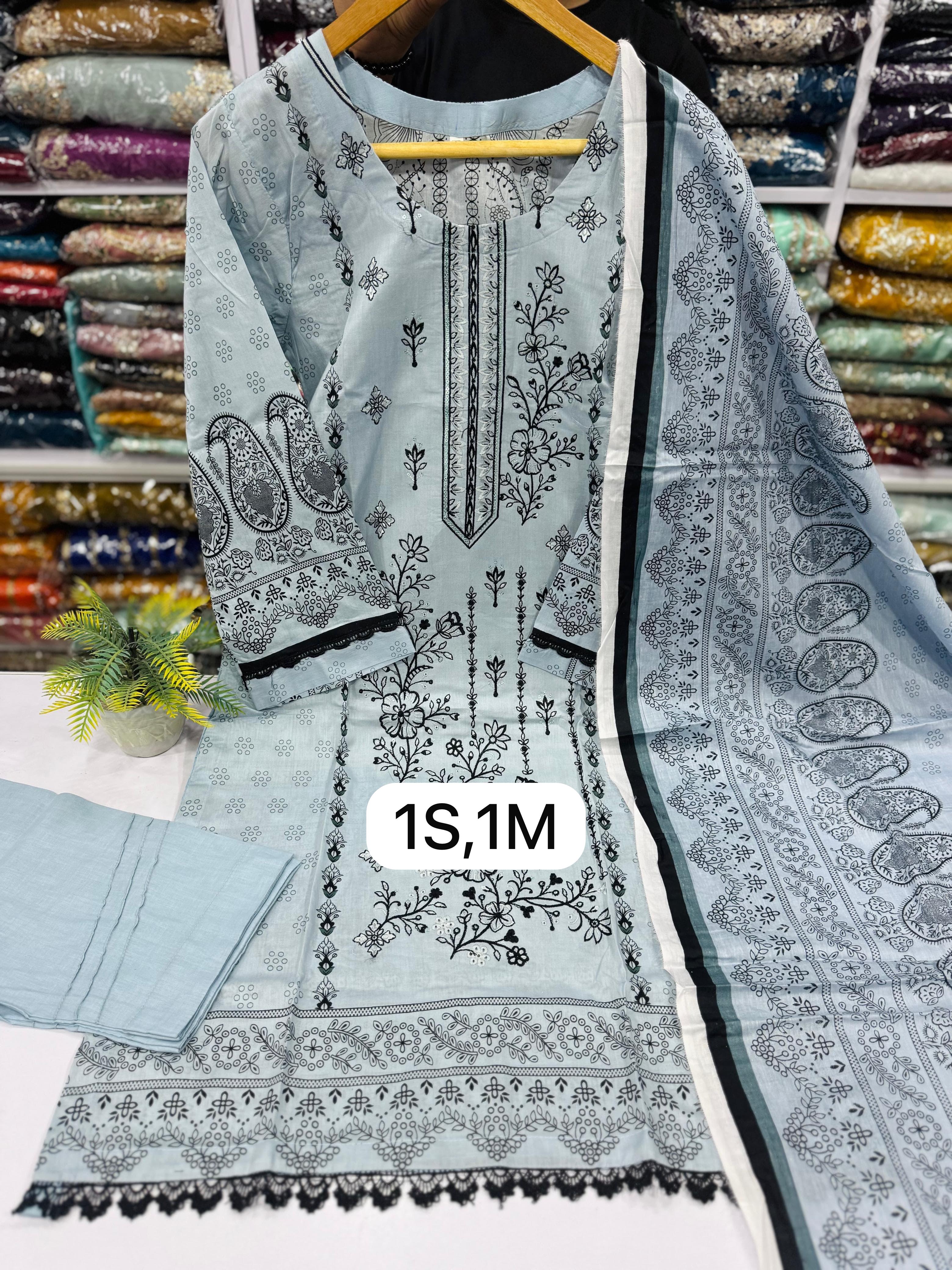 Eid Collection Stitch 3pc Dress