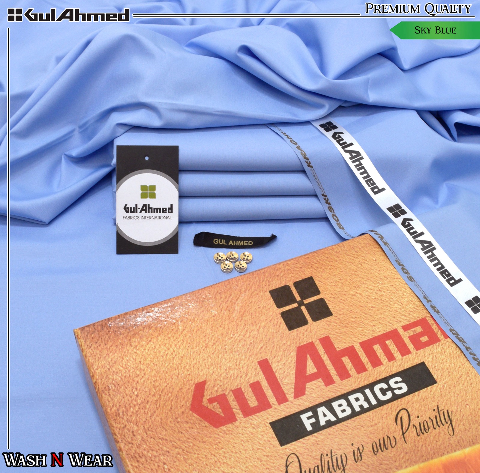 GUL AHMAD SOFT FABRIC