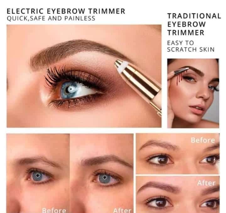 2 in 1 eyebrow hair remover