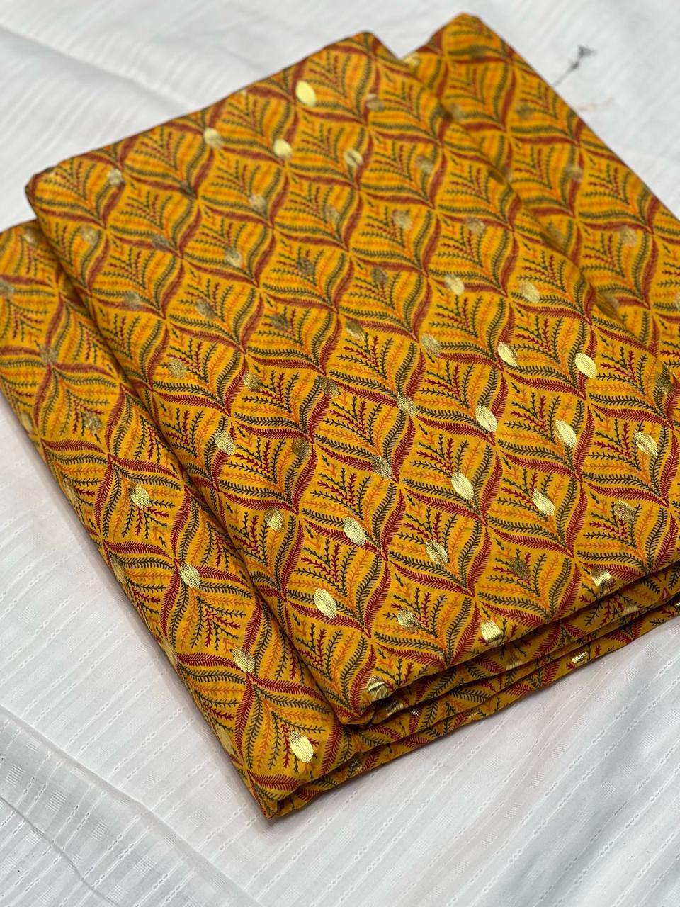 Imported Foil Printed Lawn 2pc 1