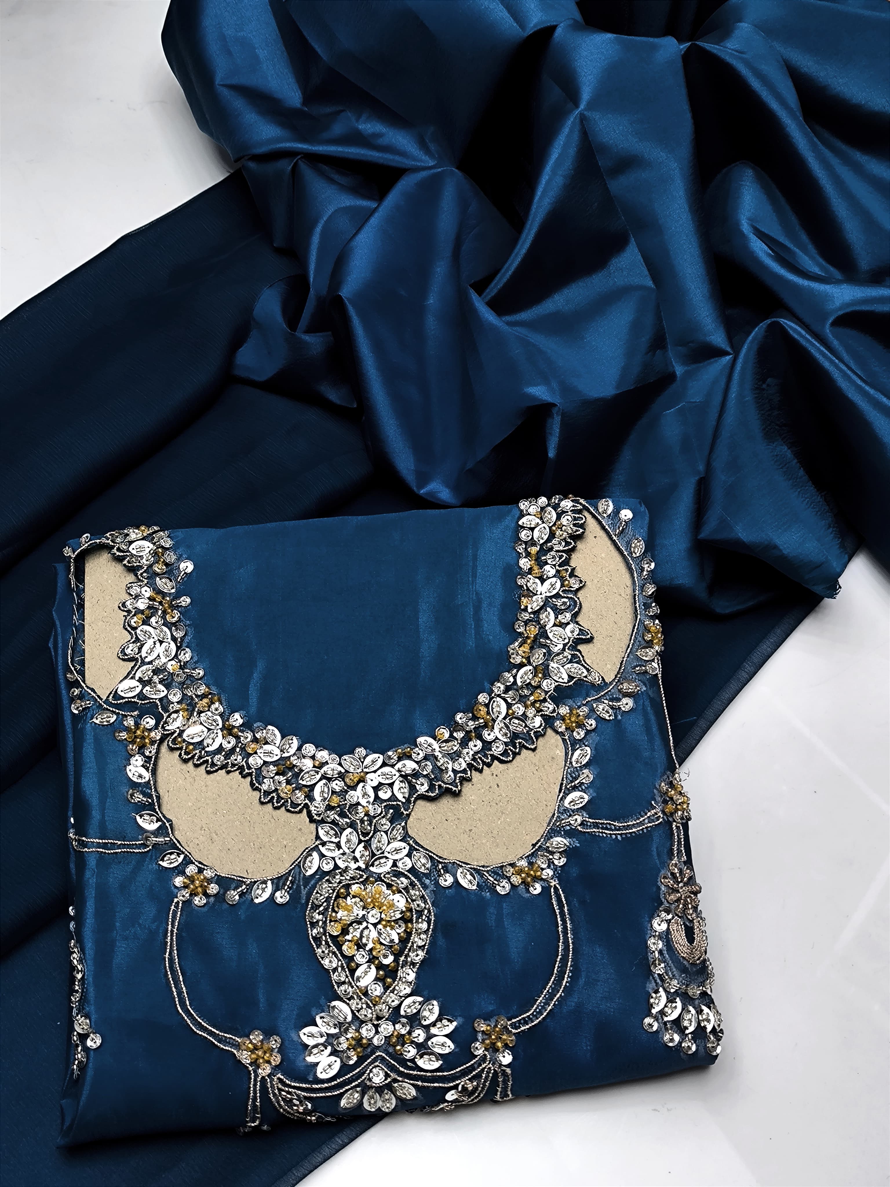 Cutwork Gala Kattan Silk 3pc