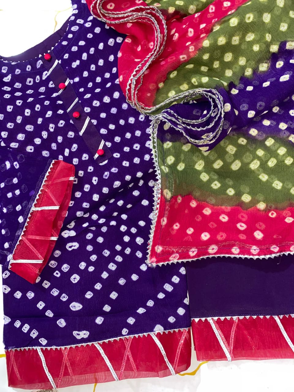 💯 Original Chunri Stitch Collection 3pc