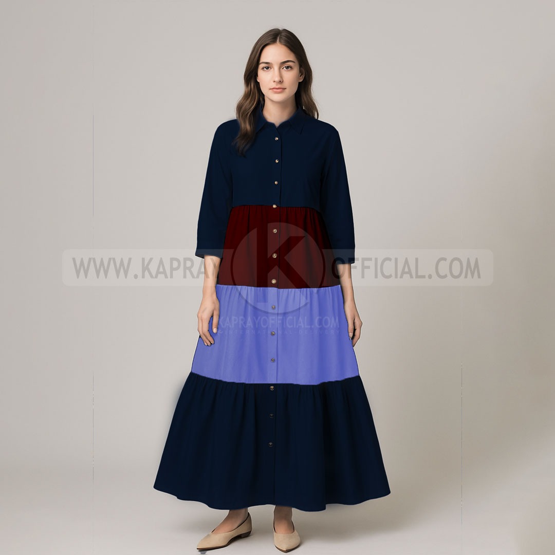 Georgette Fabric Maxi 1pc