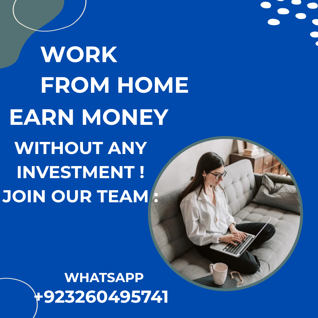 I offer work from home with out investment