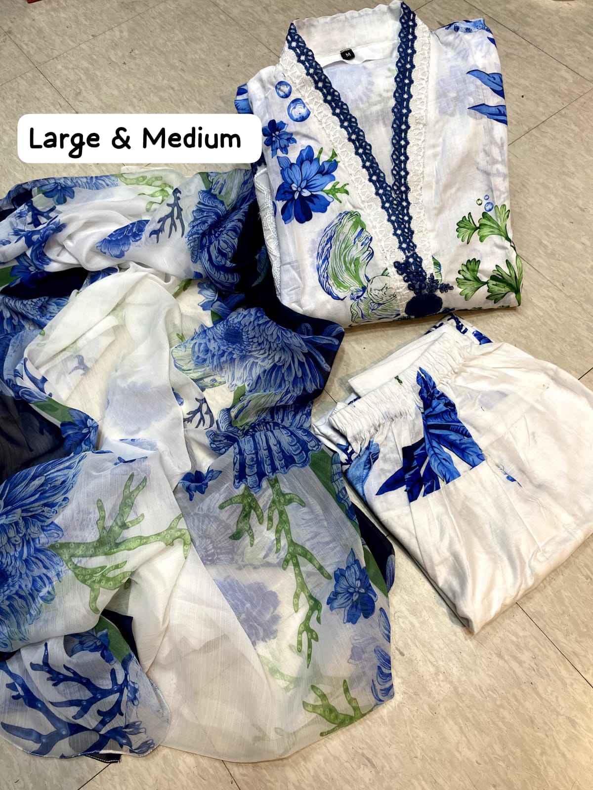 Lawn Stitch 3pc Dress 👗 2