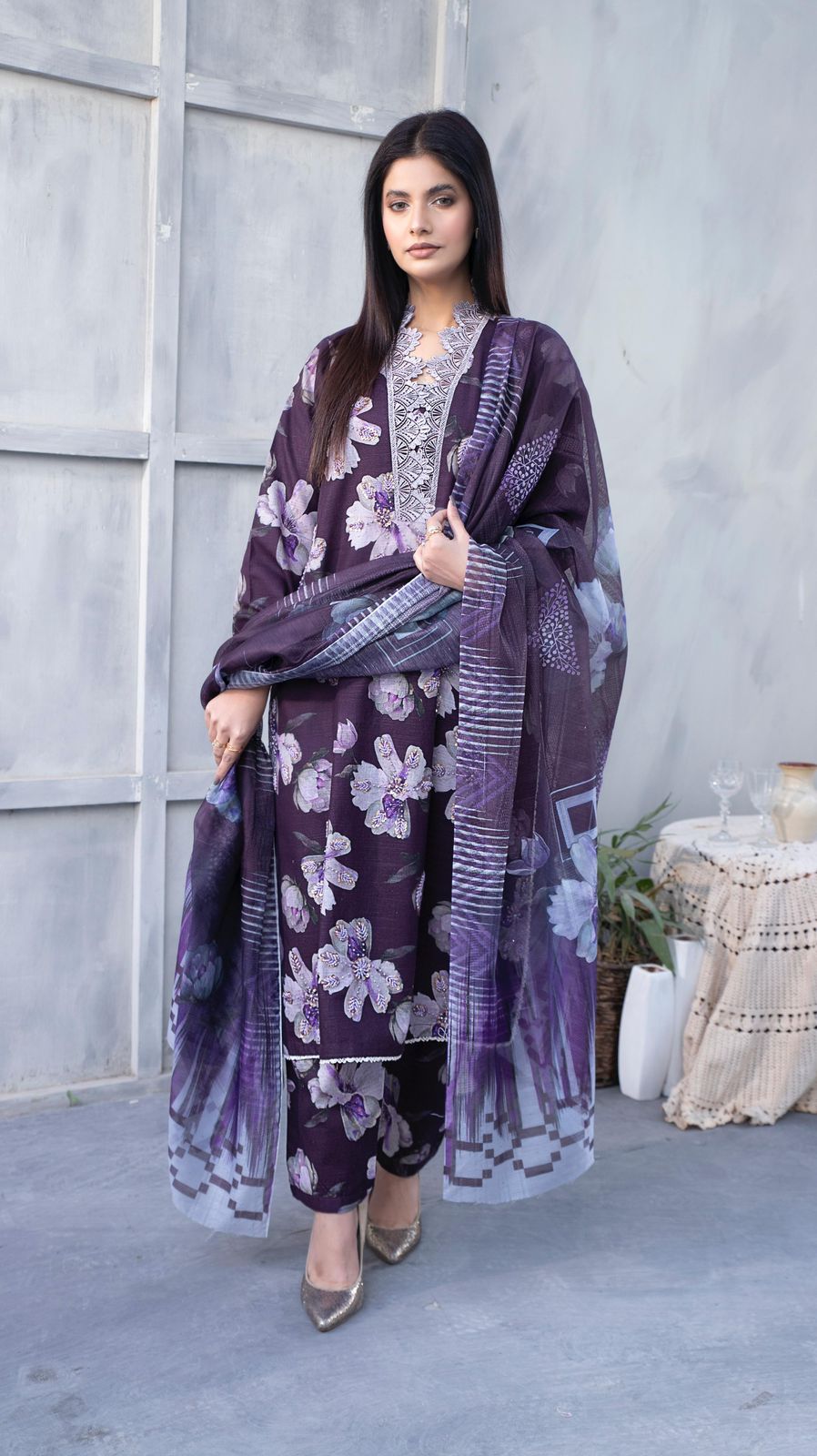 Khaddar Stitch 3pc