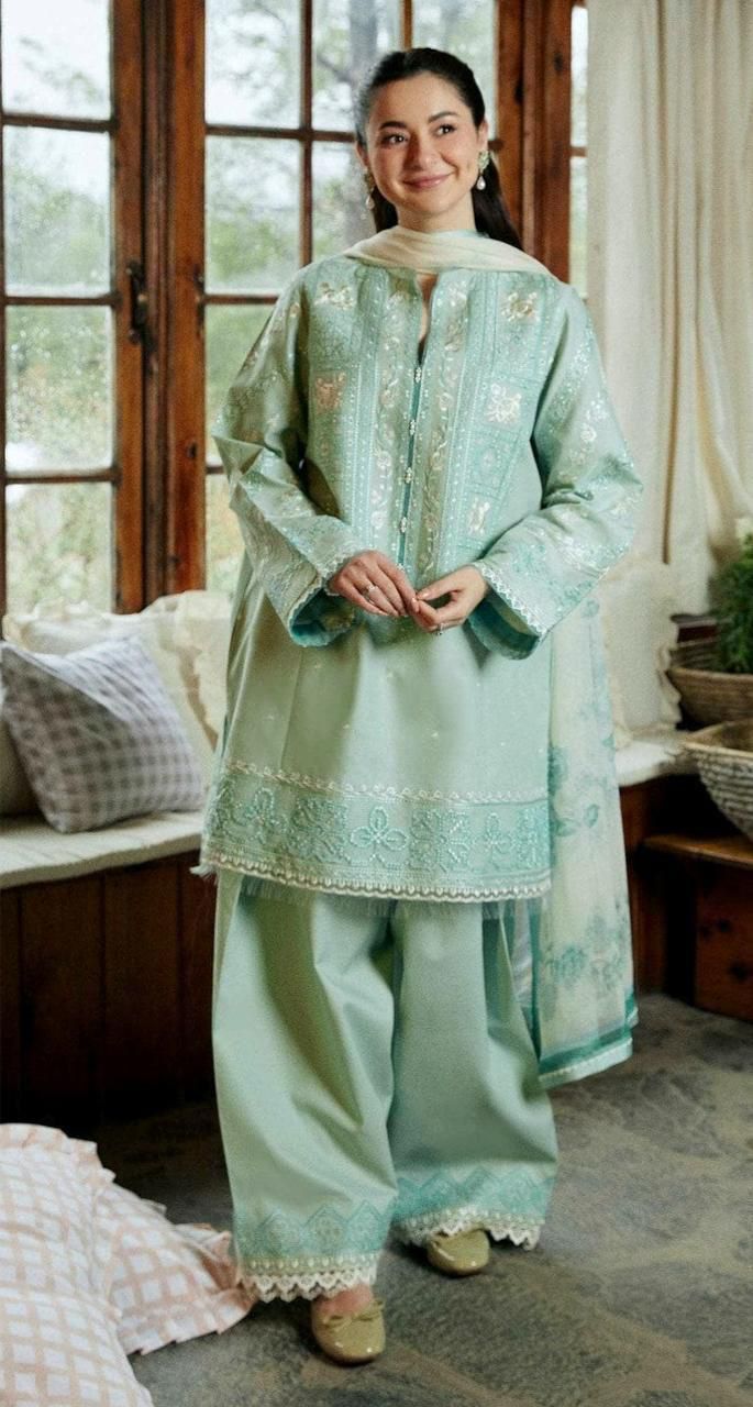 Mix Brand Replicas 3pc Embroidered