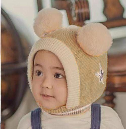 *STAR CAPS HIT ARTICAL* *6 COLOUR AVAILABLE* *KIDS WOOL CAP*  Material: Soft & Skin-