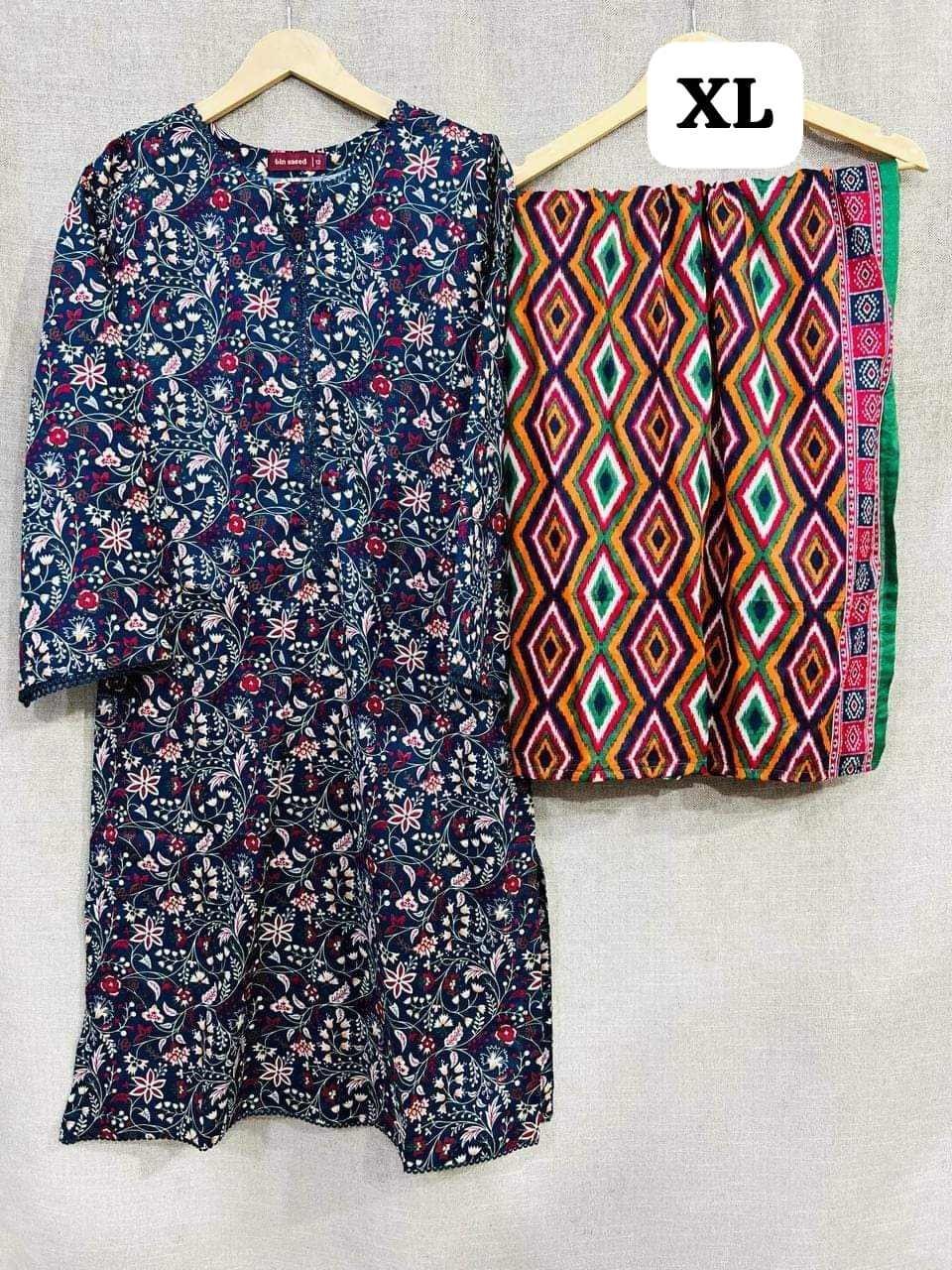 Bin Saeed Lawn 3pc Stitch 1