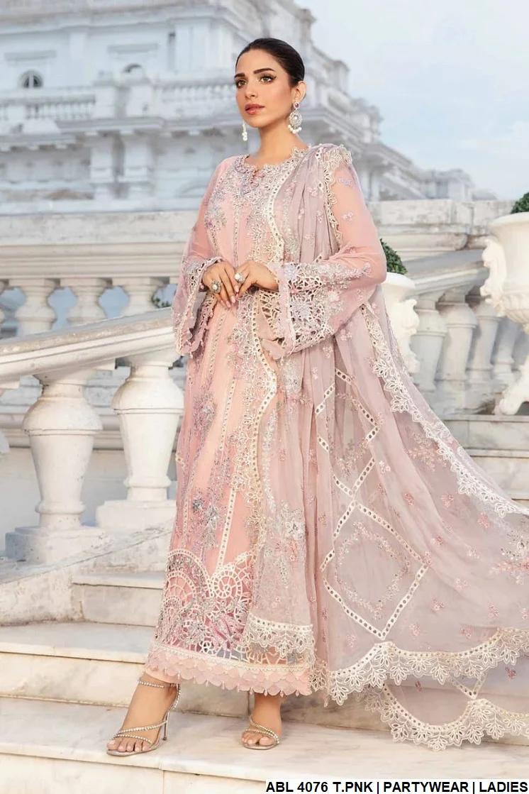 Maria B Hit Code Chiffon Stitch 3pc Replica