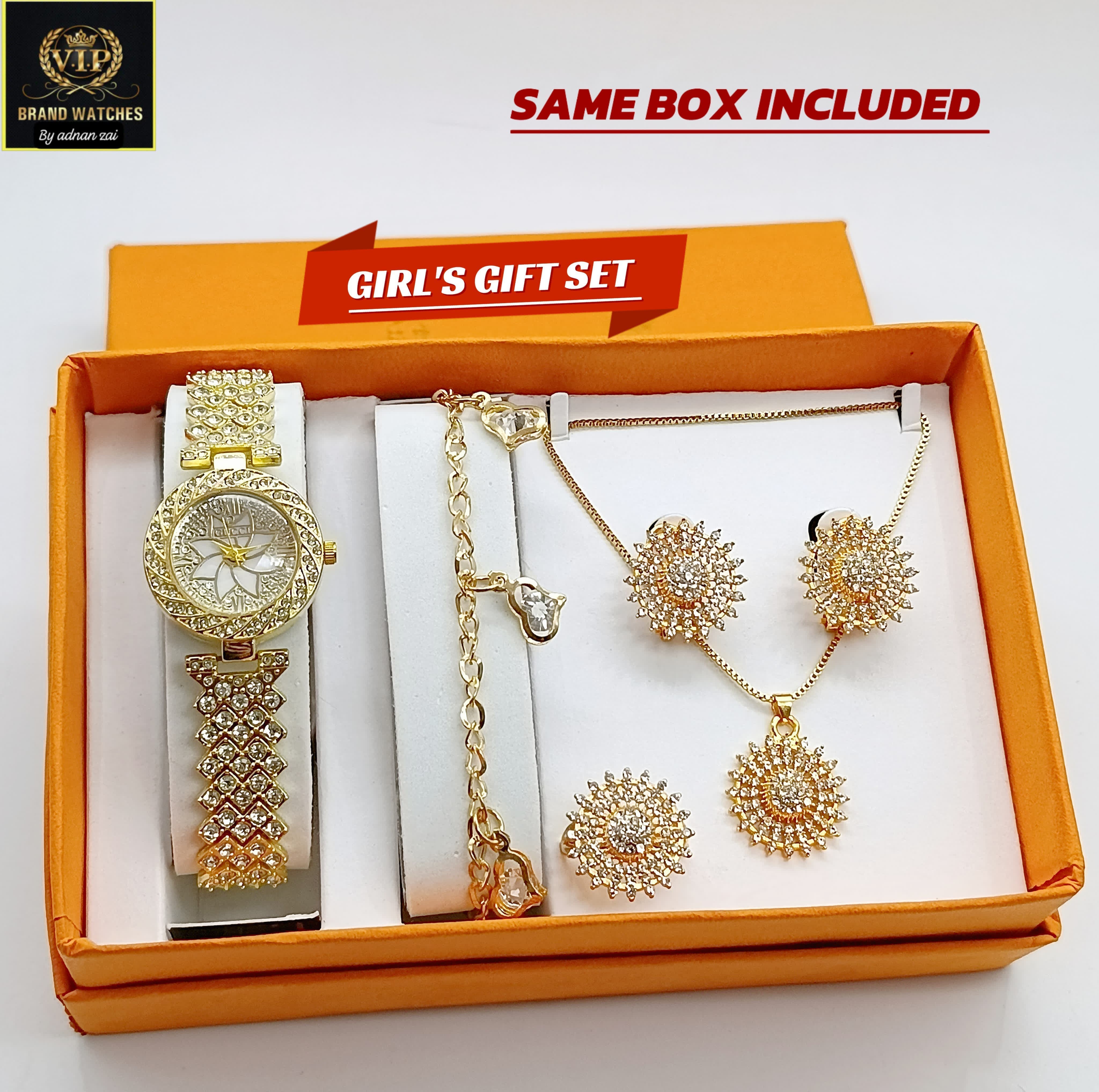 Jewellery watch set