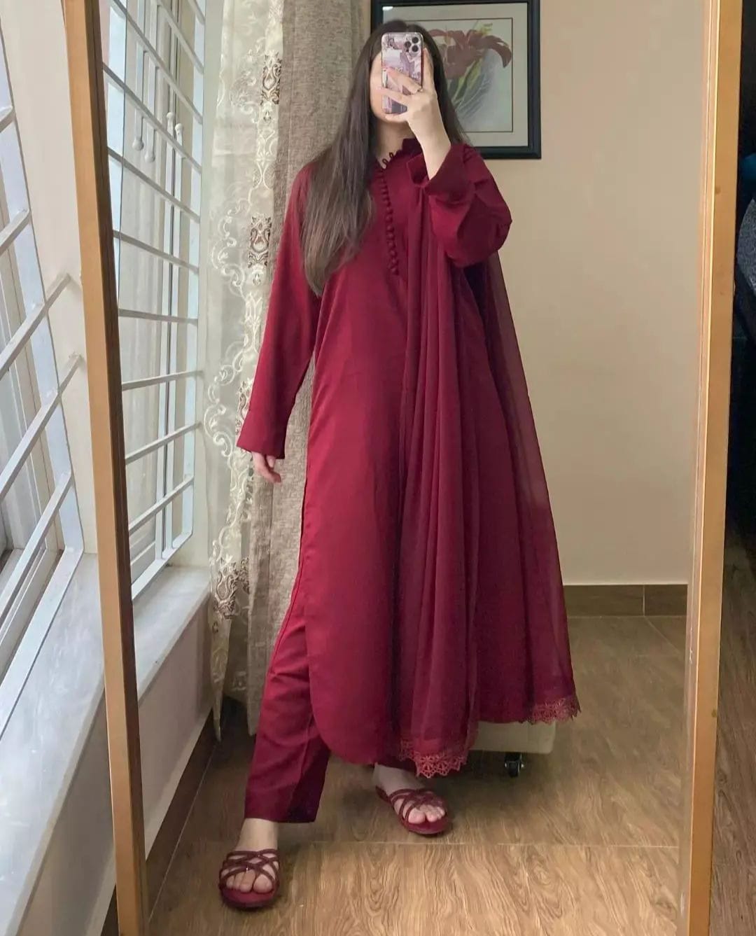 Summer Cotton Stitch 3pc Dress 👗